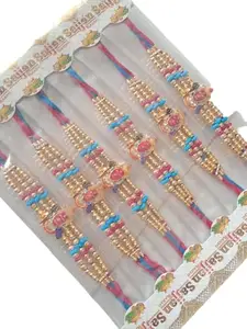 Craft and Toys Bhoole Baba Rakhi For Brother And Bhabhi, Rakhi For Bhai,or Kids, Handcrafted Design Pack of 3 (A335)