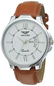 ASGARD Day & Date Feature Watch for Men, Boys-158-DD1 (Brown)