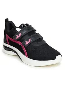 ABROS Women Sport Shoe ASSL0151V Black/Fuchsia UK-7