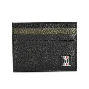 Tommy Hilfiger Jasmine Mens Card Holder Black/Olive(8903496160109)