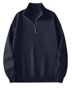 Mack Jonney Women’s Fleece Half-Zip High Neck Sweatshirt | Warm & Stylish Winter Wear -M4746