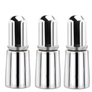 Adore Basics Stainless Steel 304 Grade Baby Feeding Bottle with Teat - 300ml (Pack of 3)