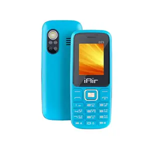 IAIR D23 Dual Sim Keypad Phone | 1200 mAH Battery & Big 1.88 Inch Display | Big Torch Light | Wireless FM & Rear Camera | Auto Call Recording | Dual Sim Support | 32 MB Ram & Storage (Aqua Blue) price in India.