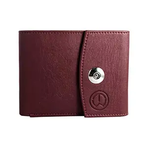 TnW Unisex Artificial Leather Wallet(Brown)