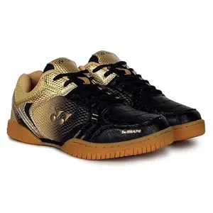 Yonex Legend King 68Jr Badminton Shoes Black/Gold UK-2