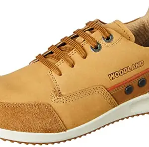 Woodland Men's Yellow Leather Casual Shoe-8 UK (42 EU) (GC 3721120)