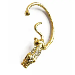 Leopard Clip-On Ear Cuff Earring By Via Mazzini (Single Piece)