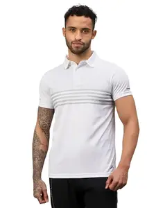 Vector X OMT-155 Men's Polyester Half Sleeve Polo Neck T-Shirt