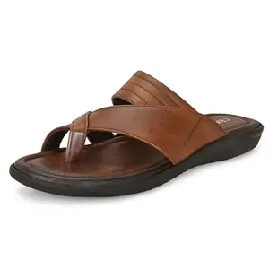 Centrino Sandal for Men | Enhanced Grip Insole for Superior Stability | Modern & Stylish Design with Adjustable Straps | Lightweight & Comfortable Footwear for All-Day Wear 9771_TAN_7 UK