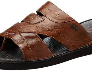 Lee Cooper Men's LC8114C Leather Sandal_LC8114C_Tan_45
