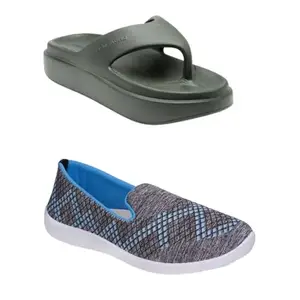 ZENWEAR Extra Soft Classic Casual wear with Ultra Soft Flexibility Technology Sandal for Women Multicolor