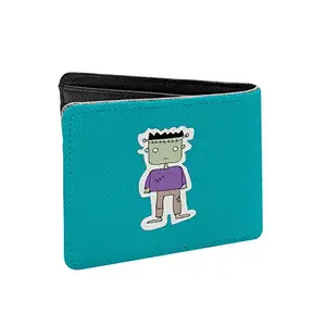 styleme Canvas Wallet for Man,Boys 6 Card Holder Wallet Dsigner Multicolor Genuine Leather Wallet ( wn 19