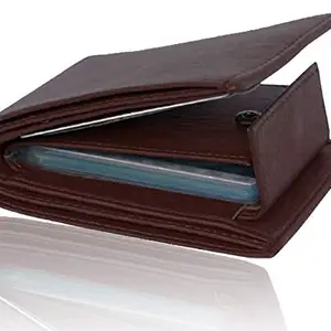 USL Leather Men Wallet(brown)