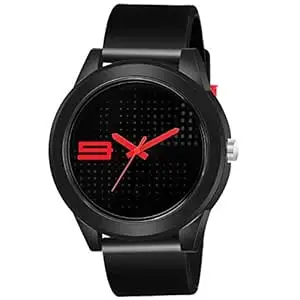 Acnos Premium Analog Unisex Watch Round Dial 6 Diffrent Color Digit Options Watch for Men Women