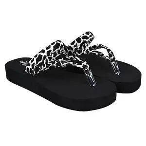 RASAMBH Women's Rubber Strap EVA Sole Slip On Slippers||Soft comfortable and stylish flip flop slippers for Women(White)