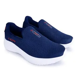 Lancer Mens WONDER-3PRO-NBL-RED Navy Running Shoe, 6