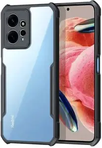 Spacekart Case for Redmi Note 12 4G Case, Crystal Clear Case ipaky Slim Anti Scratch TPU Shockproof Protective Phone Cases Cover for Redmi Note 12 4G - Transparent