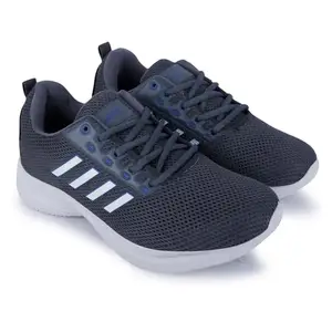 Lancer Mens WONDER-22DGR-RBL Grey Running Shoe, 7