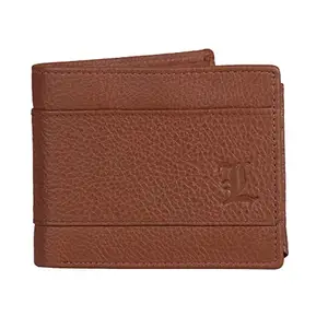 Laeeq Leather Bi-Fold Men's Wallet (Light Brown / Tan)