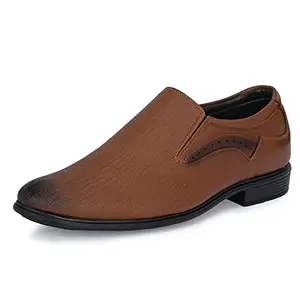 Centrino Tan Formal Shoe for Mens 2837-3