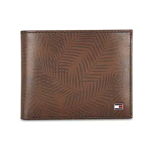 Tommy Hilfiger Tan Leather Men's Wallet (8903496159936)