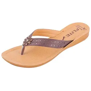 FLITE Women's Slippers, Brown, 5 Uk, PUL127LBRBR0005