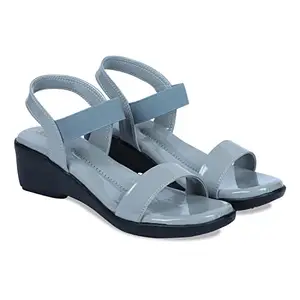 HimQuen Women's Fashion Sandals | Light weight, Comfortable & Trendy Flatform Sandals for Girls | Soft Footbed | Casual and Stylish Floaters for Walking, Working, All Day Wear wedges Sandal For Women