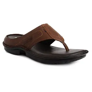 Buckaroo MORRIS NEW Genuine Leather Brown Casual Open Sandal for Men: Size UK 11