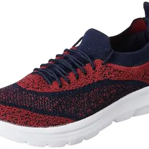 Aqualite Men FEDERER-01 Shoes, Red/N.Blue, 6 UK/India