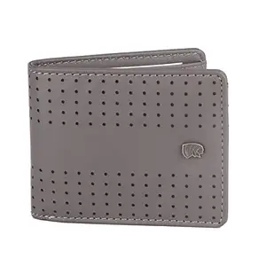 Red Chief Men's Leather Wallet, Grey