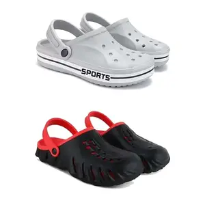 Men's Sandals Clogs| Lightweight Wear| Stylish & Easy to Wear For Men's GP-SAN-(2-COMBO)-3067-3148-9