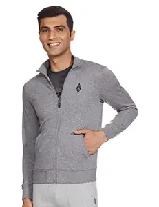Skechers Men JACKET (M3JA195A-LTGY_Light Gray_M)