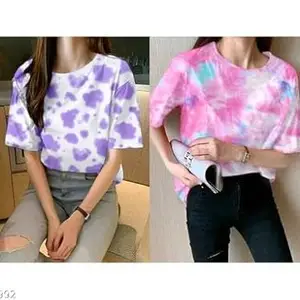 Trendy Women’s T-Shirt – Soft, Stylish, and Comfortable Tee for Everyday Fashion and Casual Wear Design No SH-P3141-XL