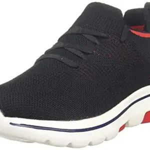 ABROS Men's Punto-O ASSG1176O Sports Shoes -Black/Red-7UK