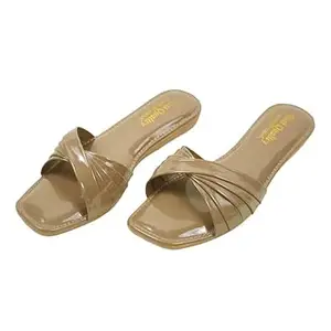 stridelux shoes Stylish V-Cut Flat Sandals