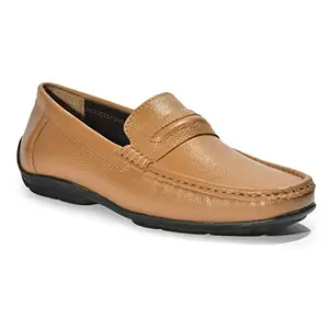 Liberty Fortune Tan Casual Non Lacing Shoe for Mens (BLENO-112_Tan-6)