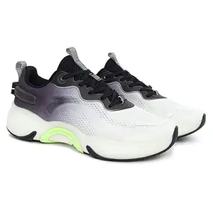 ANTA Mens 812225520-4 Blk/Ivory White Running Shoe - 6 UK (812225520-4)