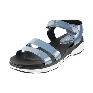 Metro Women Grey Synthetic Women Sandals (33-507-14-37) Size (4 UK/India (37EU))