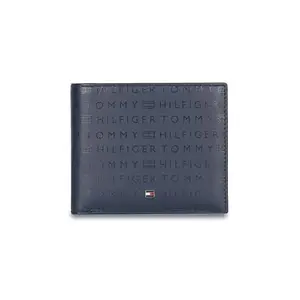 Tommy Hilfiger Calumet Men Leather Global Coin Wallet - Navy, No. of Card Slot - 4