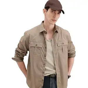 WROGN Men's Polycotton Shirt | Solid | Comfort Fit