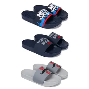 DRACKFOOT Men's Sandals | Lightweight Wear| Stylish & Easy to Wear For Men'S GRT-SAN-(3-COMBO)-1587-1588-1590-7