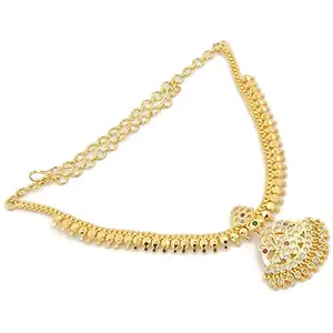 PRS GOLD COVERING - Women's Copper impon attigai (five metal) necklace