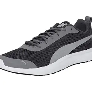 Puma Men's Echelon V1 Idp Quiet Shade-Silver-Black Running Shoes-6 UK (39 EU) (7 US) (36839105_6)