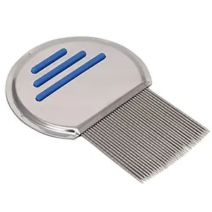 Focallure Lice Comb Removal | Effective for Nit Eggs or Dandruff | Won't Rust | No Pulling Hair | Best for Long Short Thick Thin Fine Dry Afro Wet Hair | Premium 304 Stainless Steel