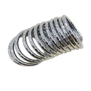 Jaipur Designs Arts Indian Oxidized Spiral Bracelet for Women Western Bracelets