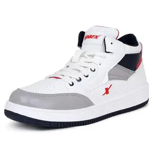 Sparx Casual Shoe SM-1010 White N. Blue for Men