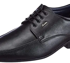Bata Men's Lace-up Formal Shoes - Black (7 UK) (8216472)