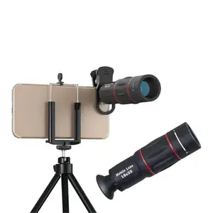 Drumstone Enhance Mobile Photography: 18x 4K HD Telephoto Lens & Tripod Kit