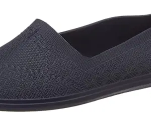 BATA Low-Top Footin Women's Knit Moc Blue Shoe UK 3 (5529122)