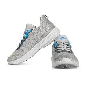 Vector X RS-1200 Running/Jogging/Walking Gym Unisex Laceup Light Weight Shoes Grey-Blue